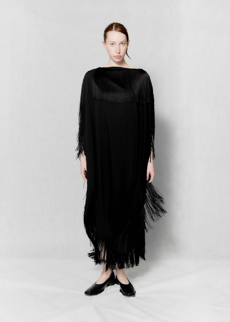 Maxi fringes dress