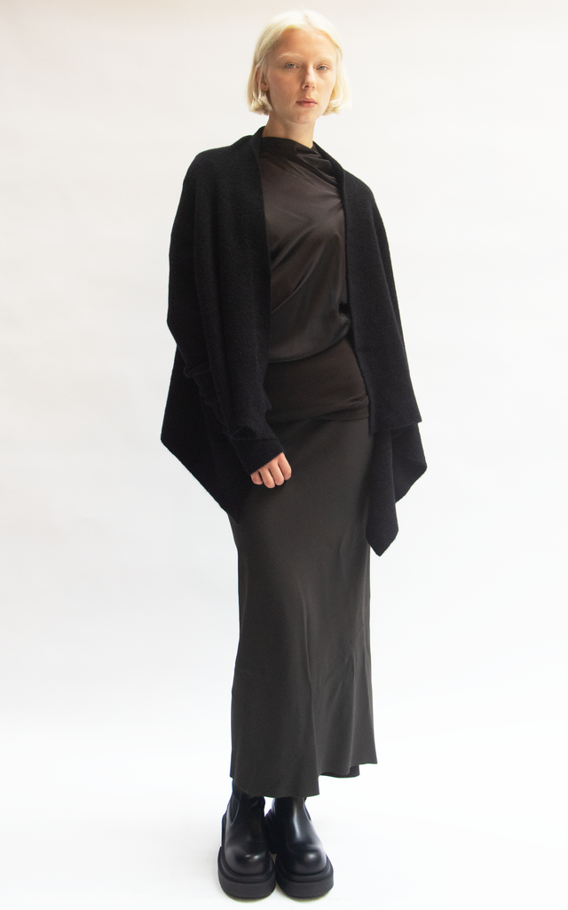 CALF BIAS SKIRT
