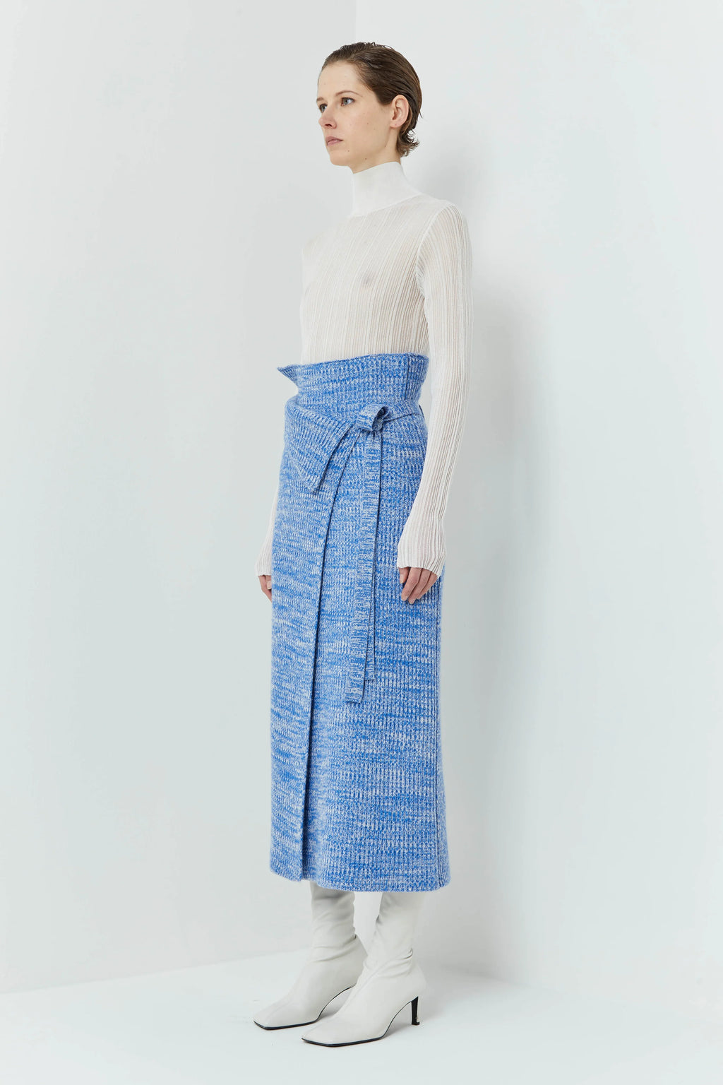 Kania Knitted Wrap Skirt