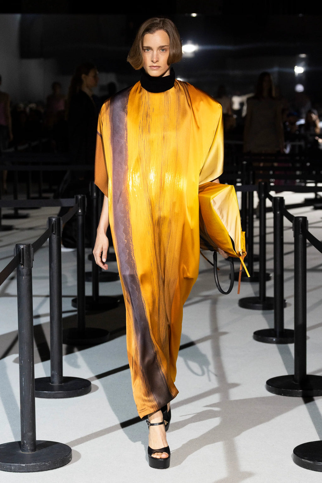 Sunset landscape dress