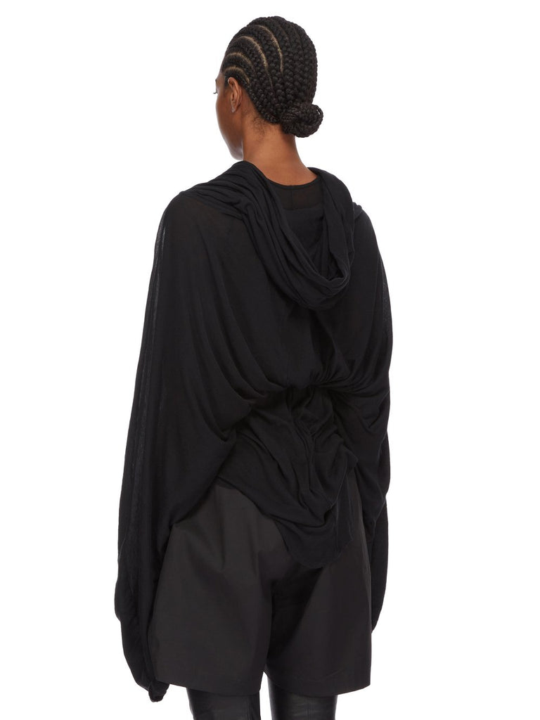Hooded cropped top
