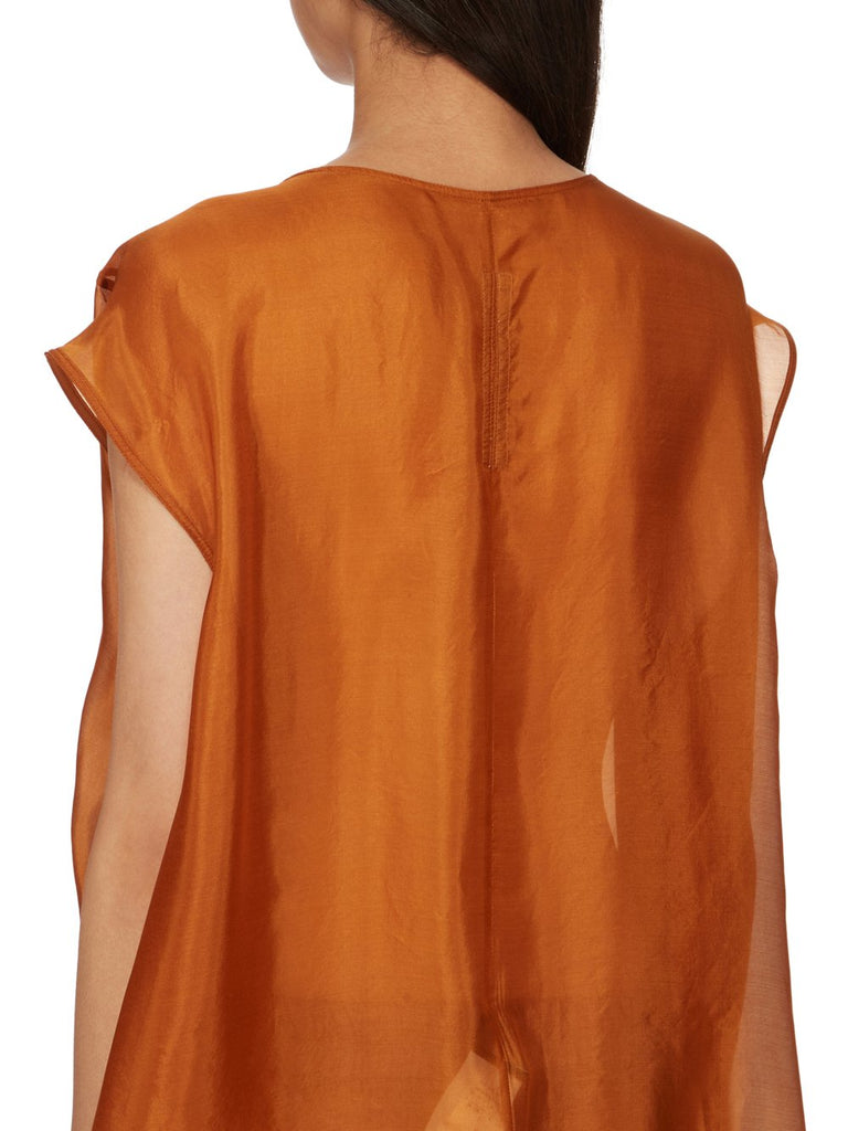 Fluid silk top