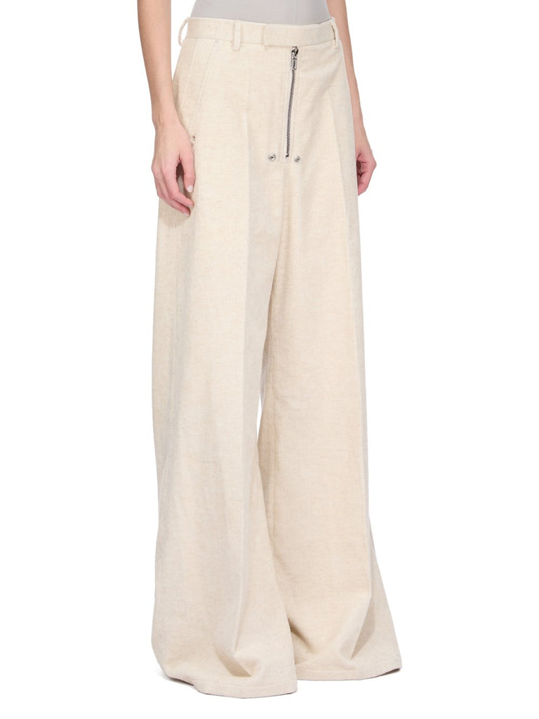 Wide corduroy trousers
