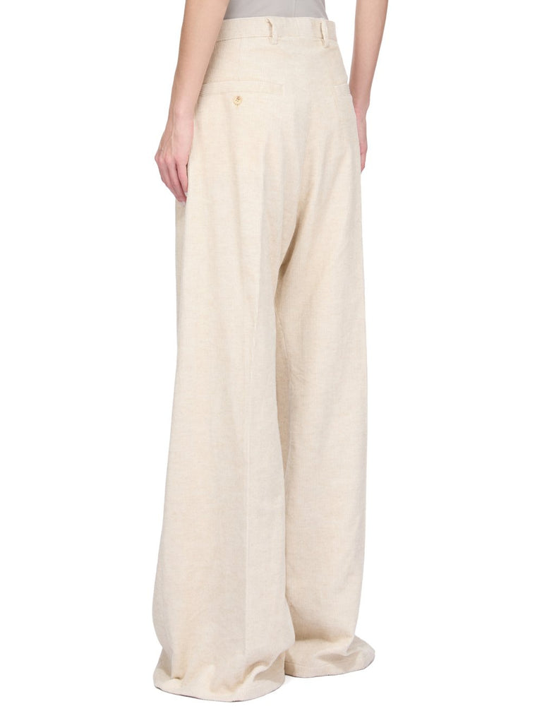 Wide corduroy trousers