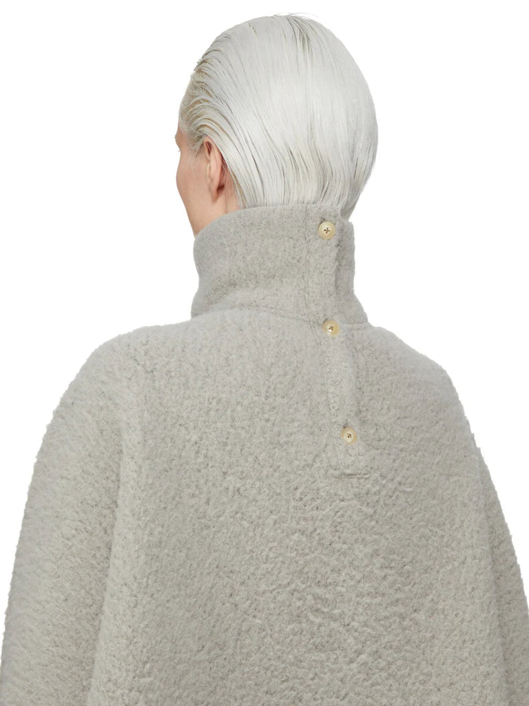 Cropped alpaca jumper