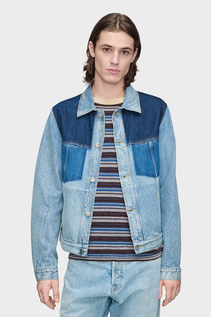 Patchwork Denim Jacket