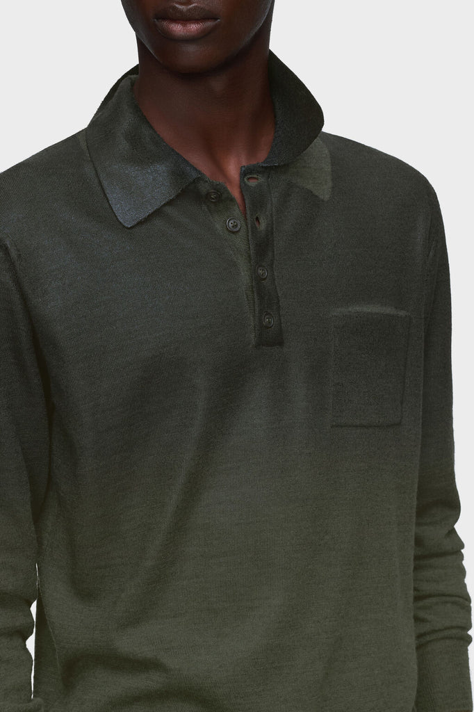 Foil Print Wool sweater