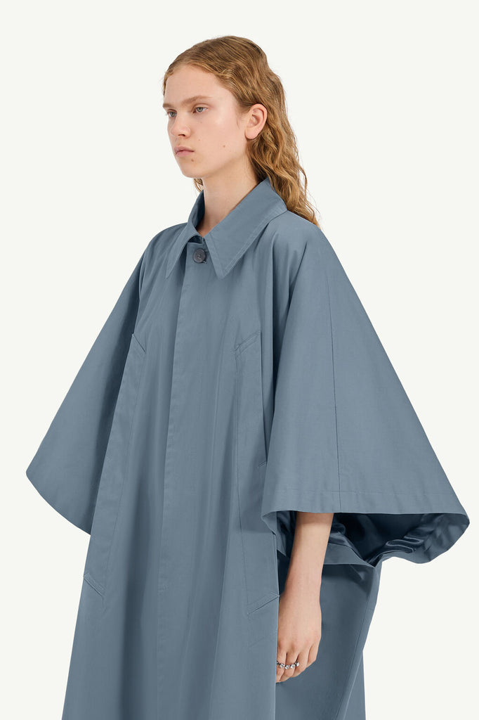 Water-repellent coat