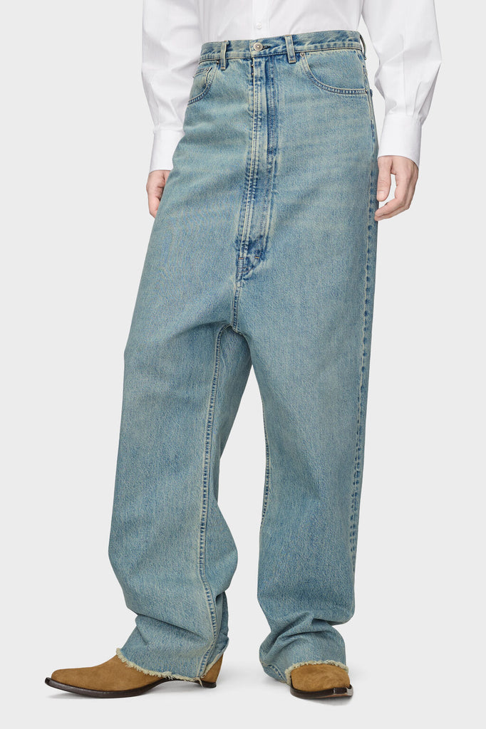 Dropped-Rise Denim Jeans