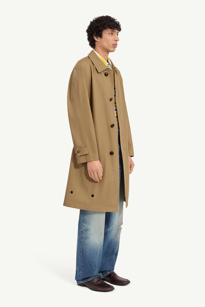 Single-Breasted Utility Coat
