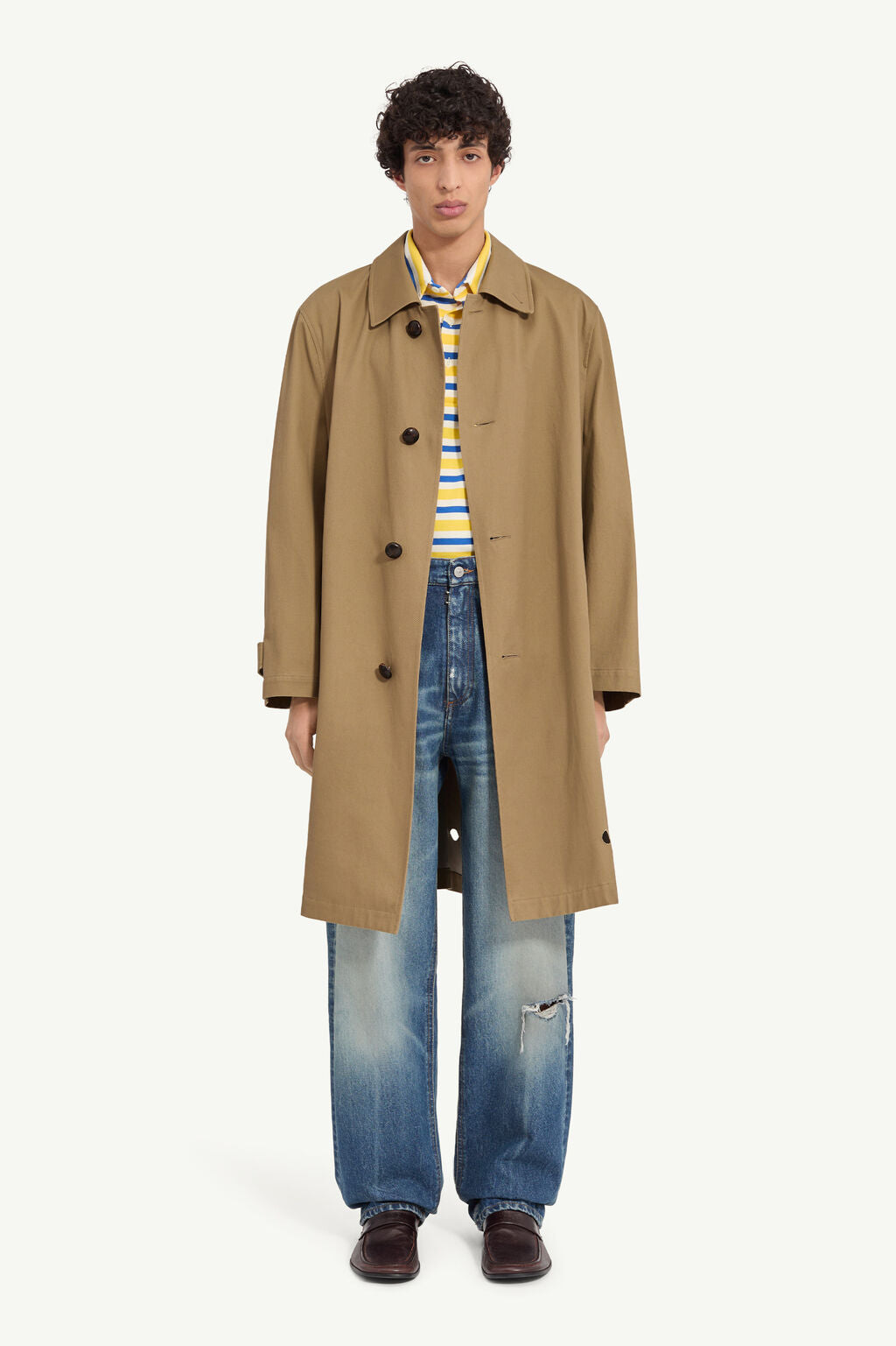 Single-Breasted Utility Coat