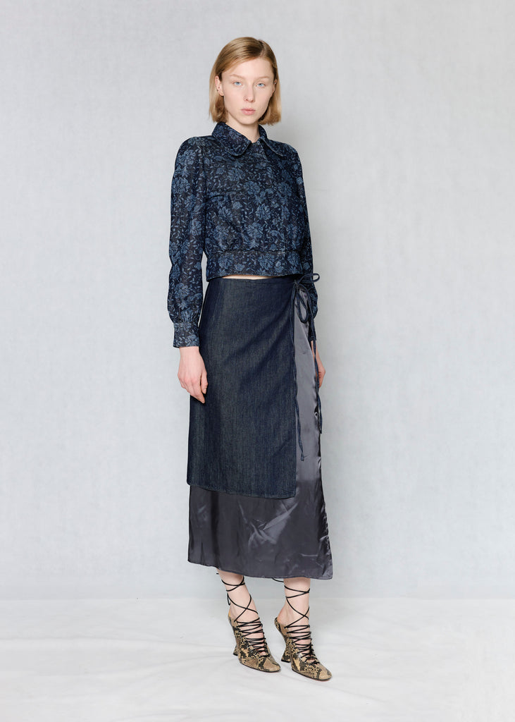 Silene denim skirt
