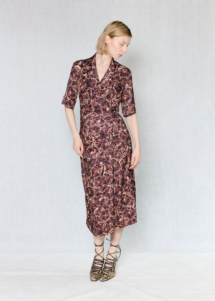 Danice wrap dress