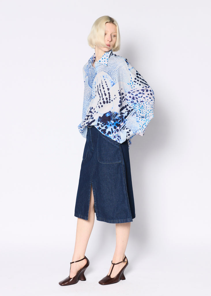 Sheraz denim skirt