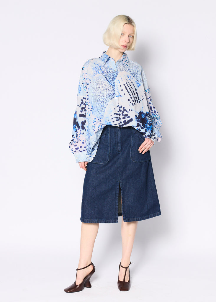 Sheraz denim skirt