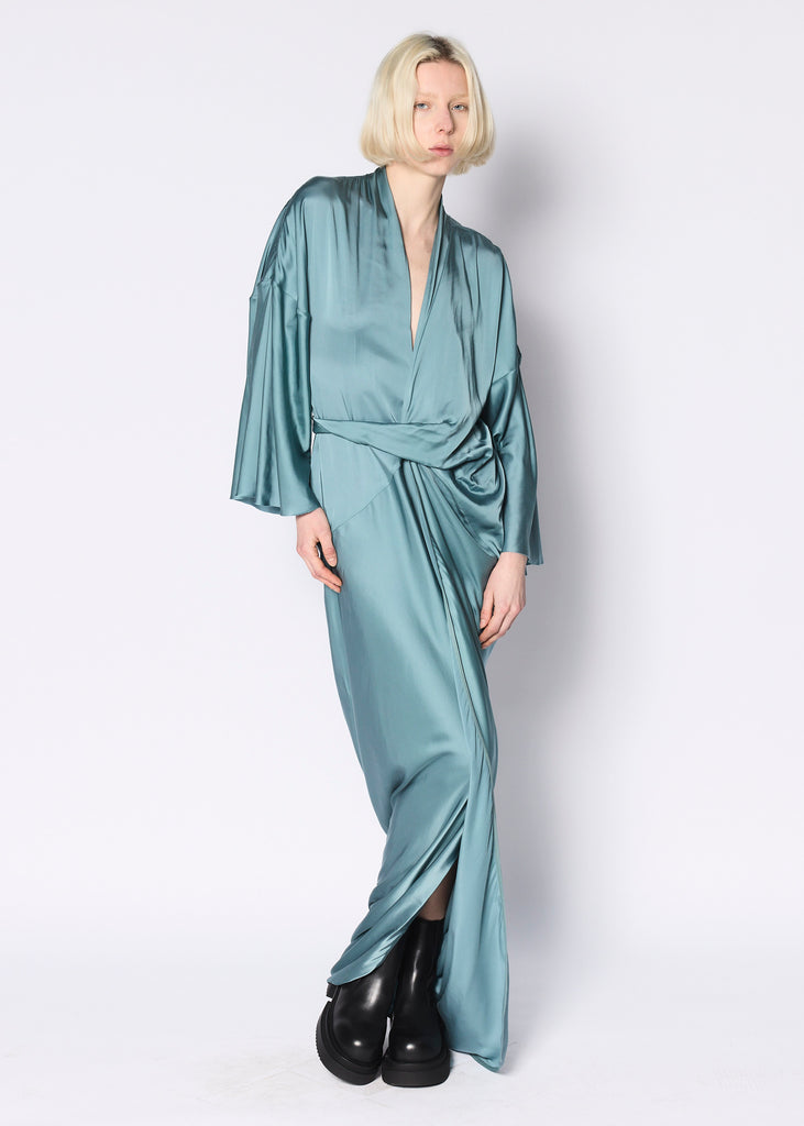Wrap gown