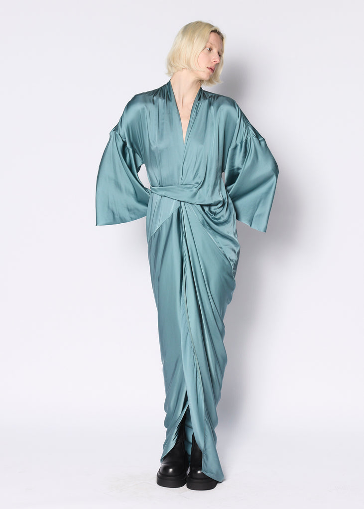Wrap gown