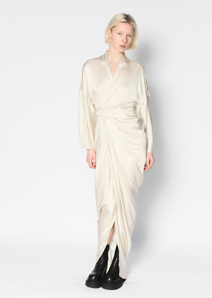 Wrap gown
