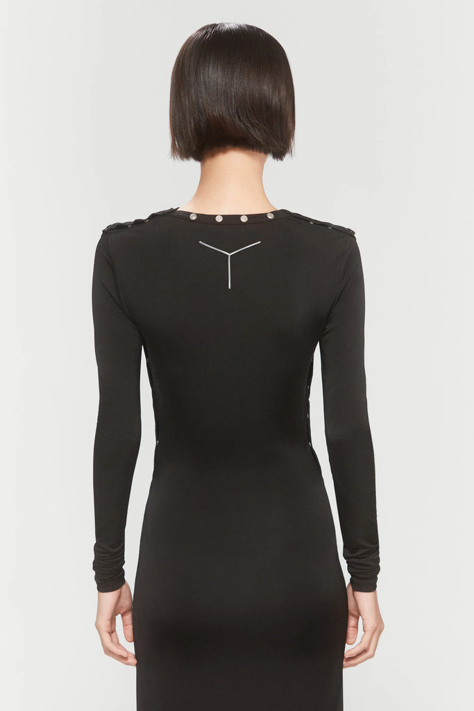 SNAP OFF LONG SLEEVE DRESS
