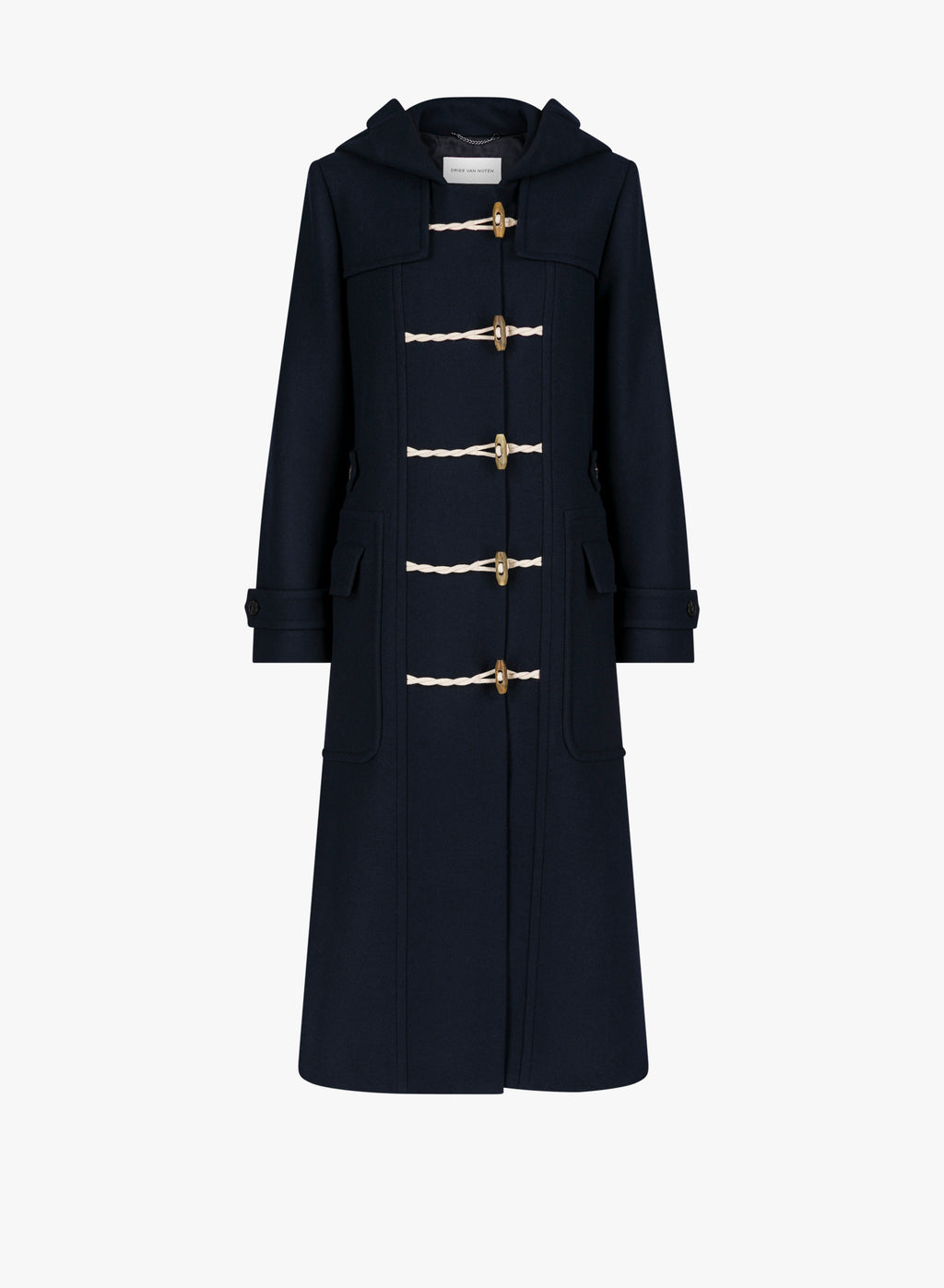 Ruffle dufflecoat