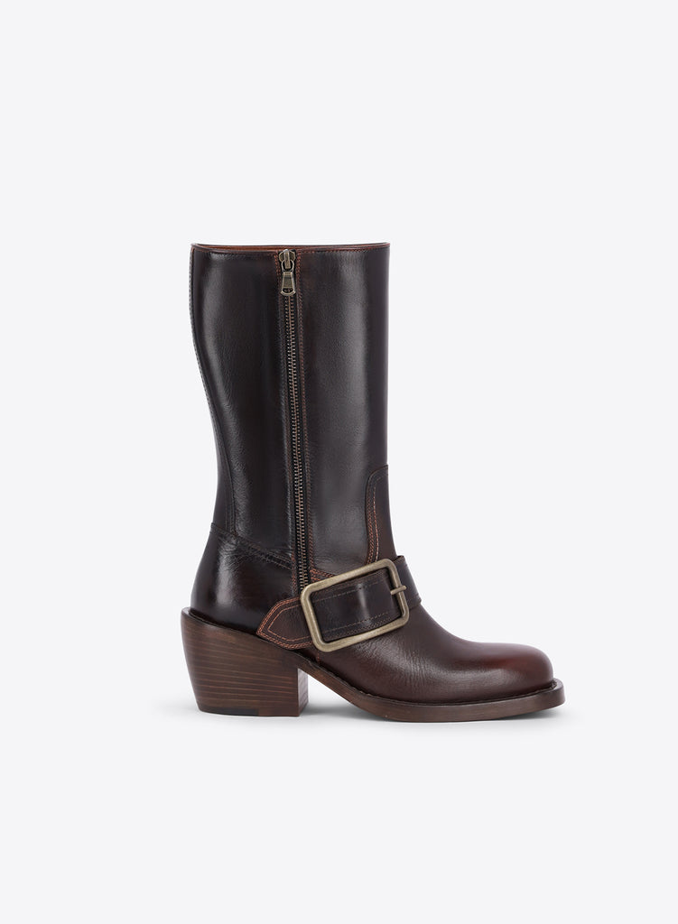 Buckled boots