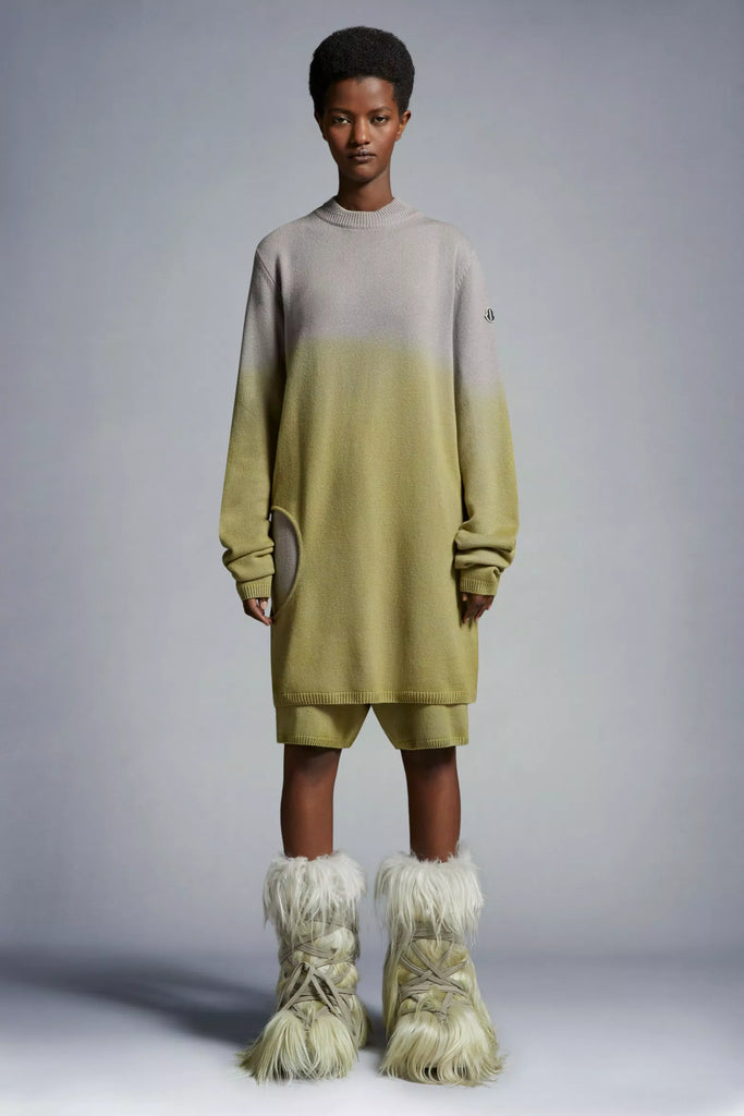 Rick Owens x Moncler Subhuman cashmere sweater