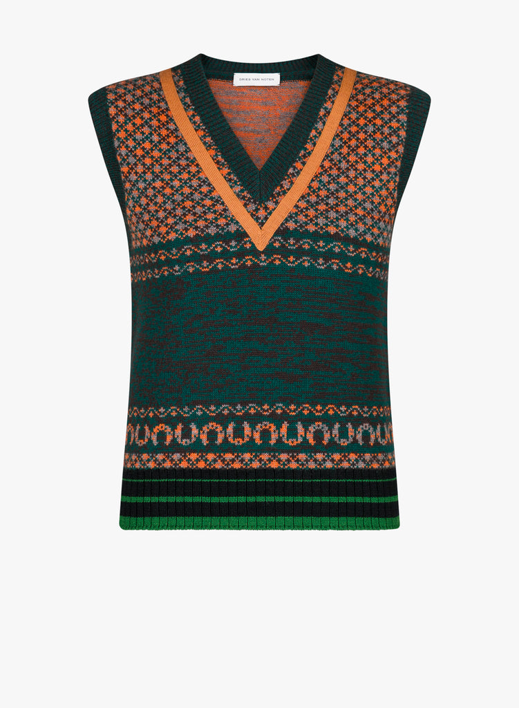 Toque knitted top