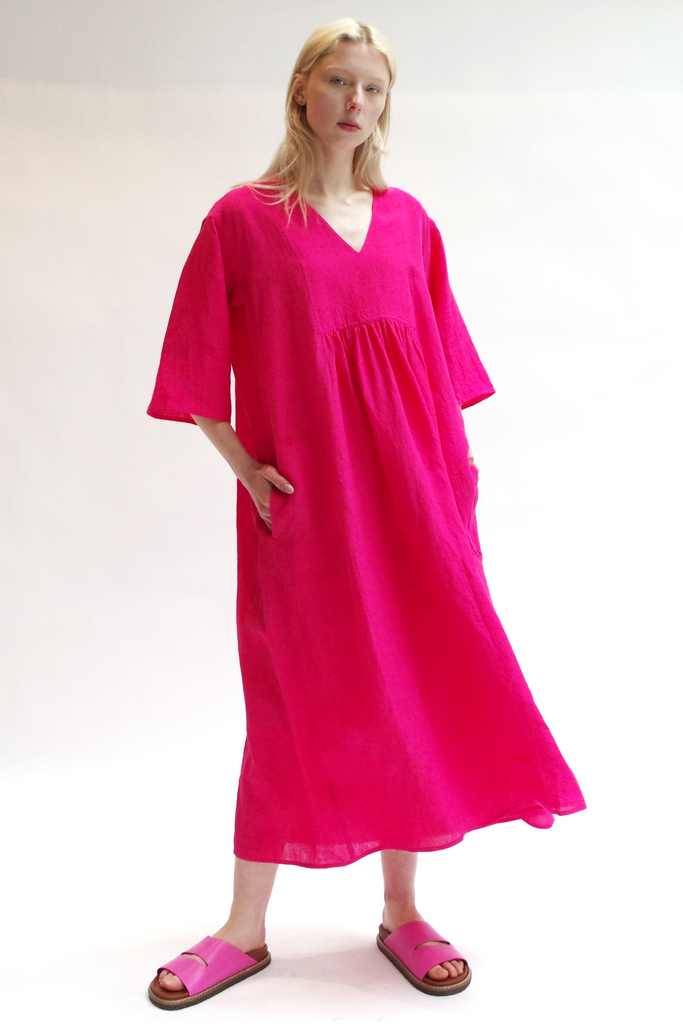 Doralynn linen dress