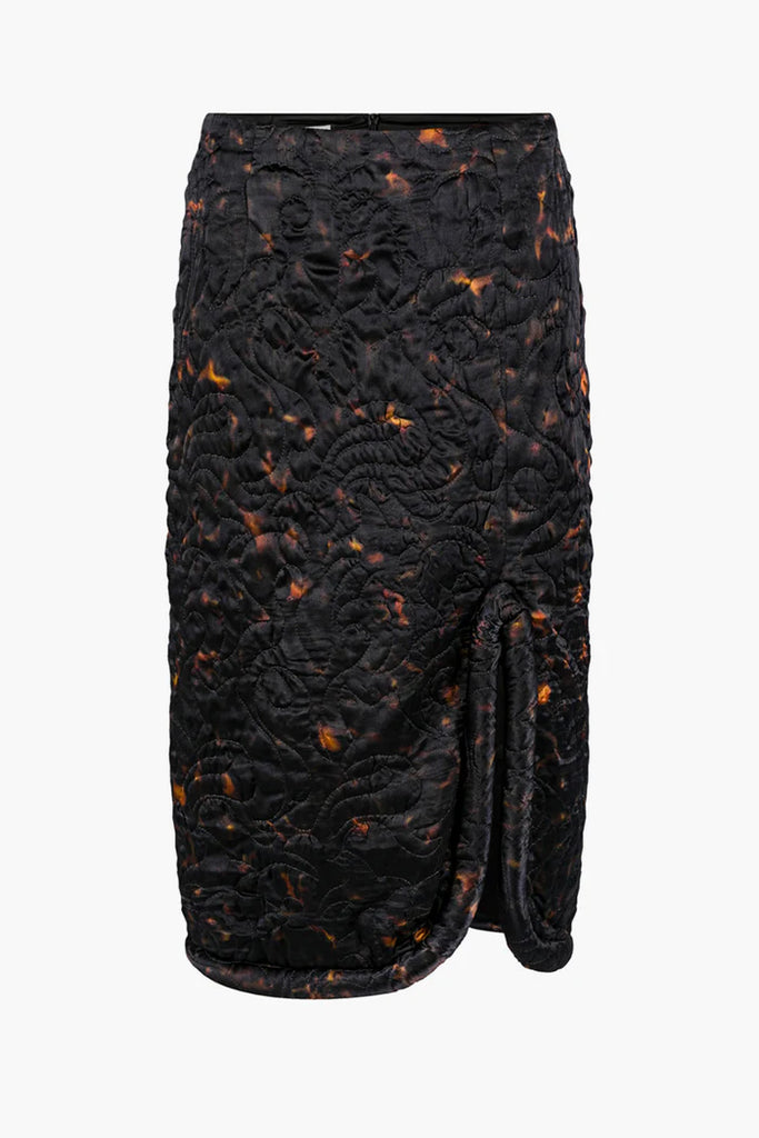 Padded Pencil Skirt