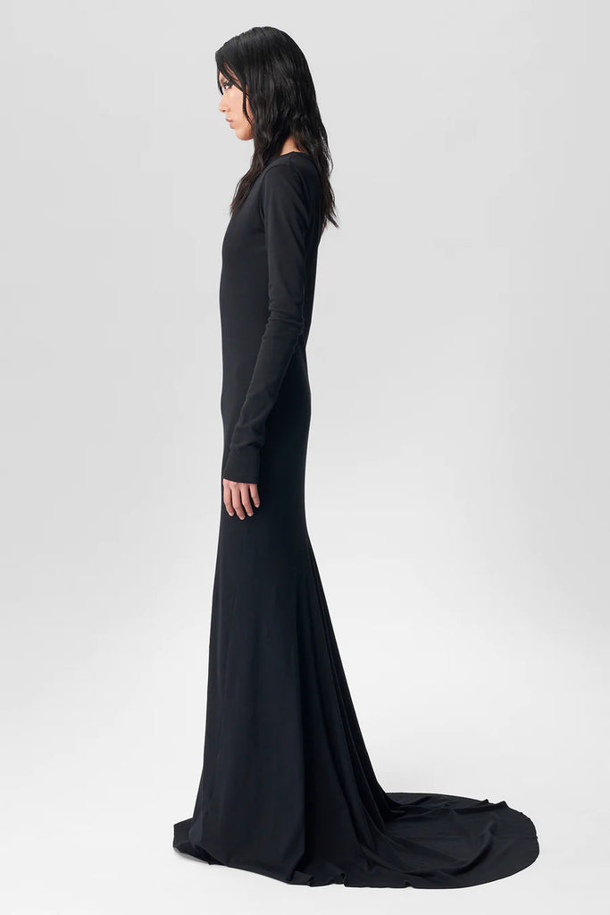 Jesse Long Sleeve X-Long Flared Dress