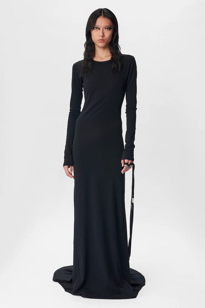 Jesse Long Sleeve X-Long Flared Dress