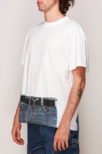 Trompe l'oeil Y Belt T.Shirt